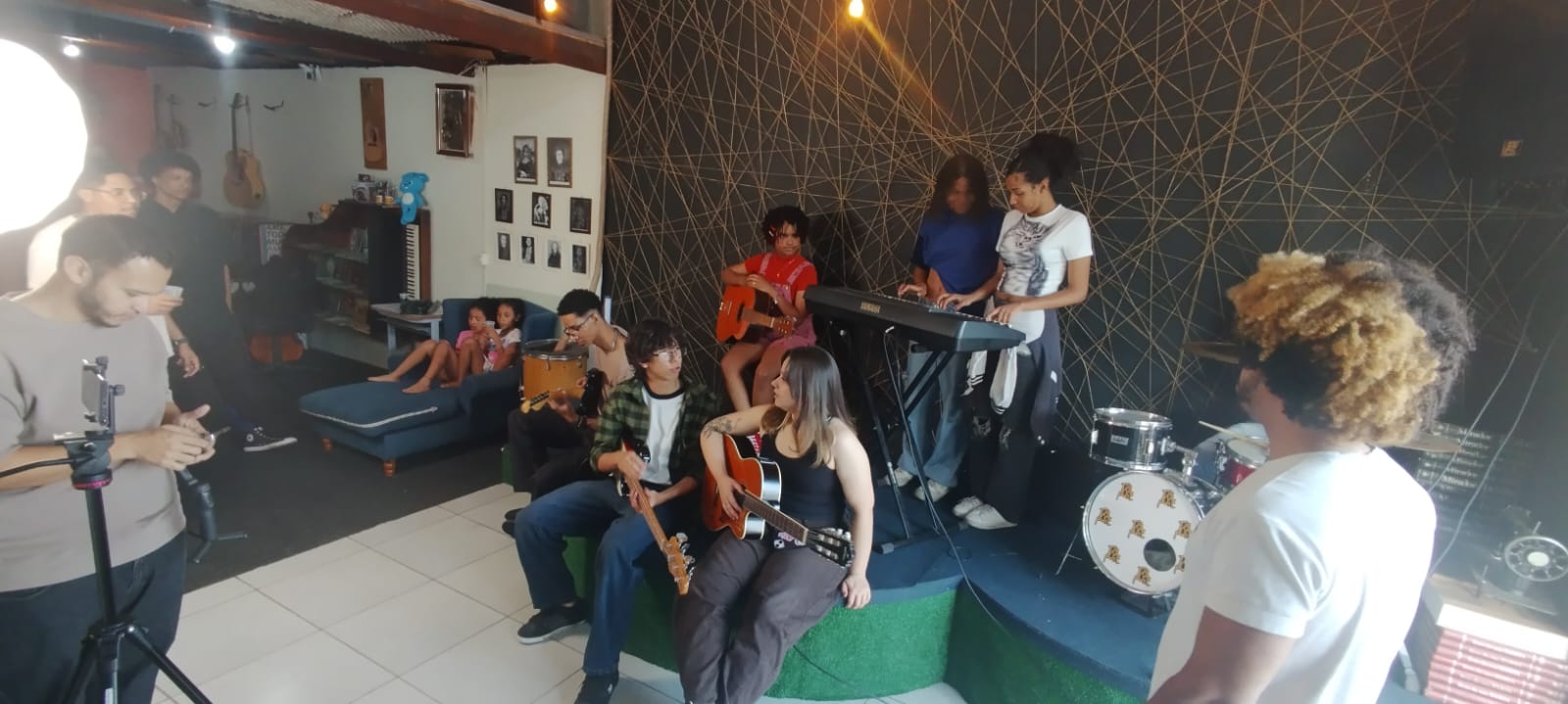 Momento do programa IntegrArte
