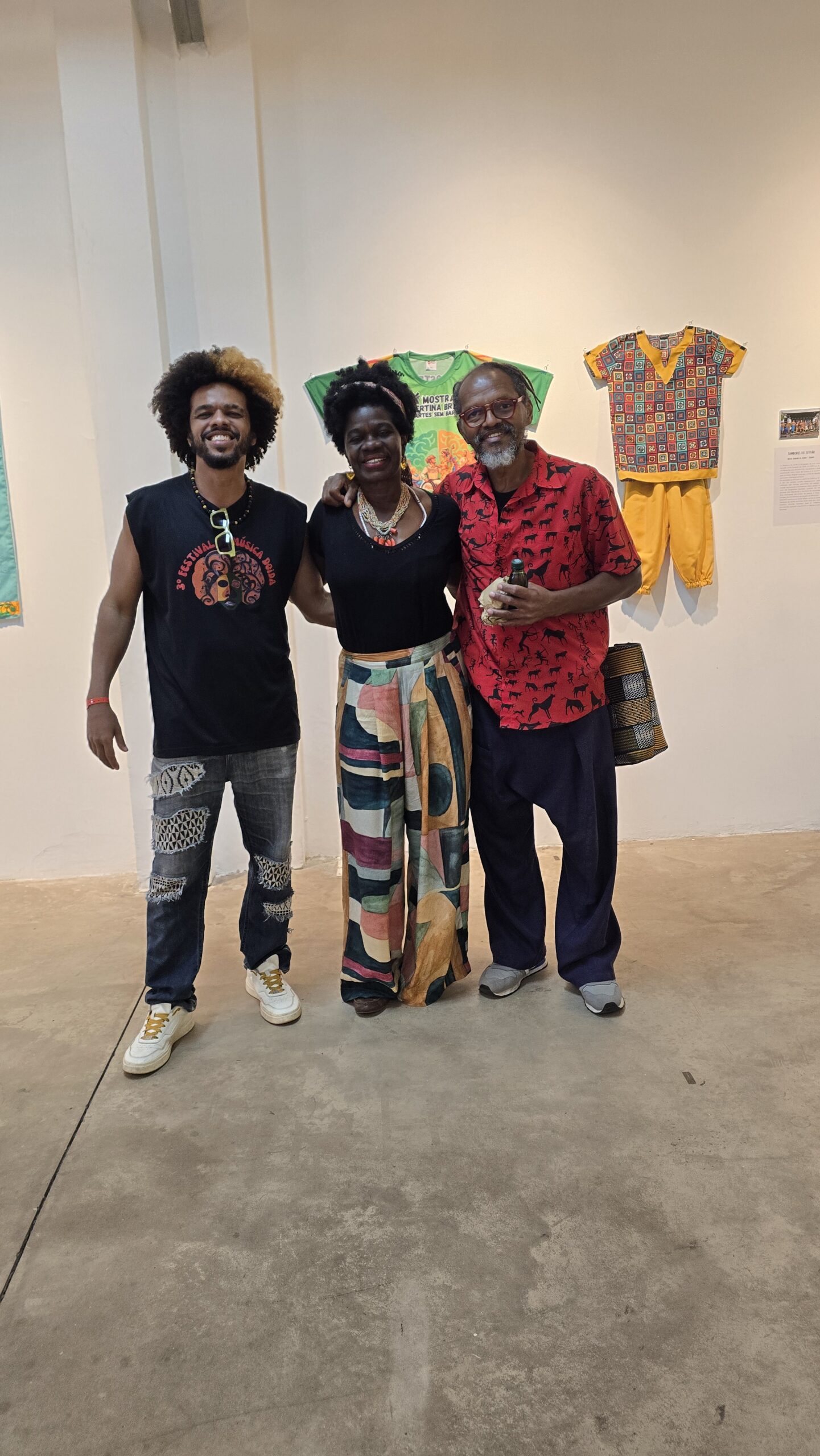 Participantes e convidados do Festival de Música Doida